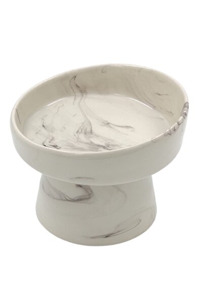 Petiva™ Yükseltilmiş Seramik Kedi Mama Kabı