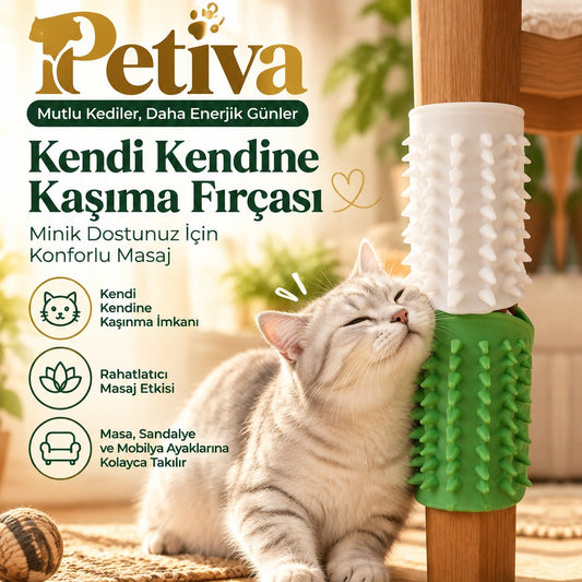 Petiva Kendi Kendine Kaşınma & Masaj Fırçası