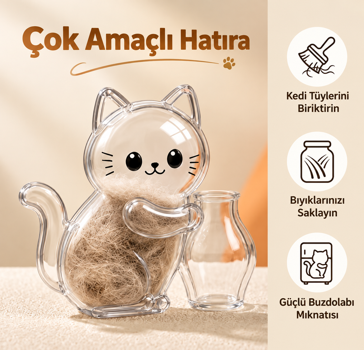 Çok amaçlı hatıra magnet
