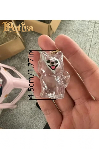 Köpek hatıra anahtarlığı 4,5 cm
