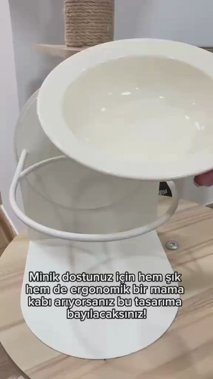 Mıknatıslı mama kabı videosu